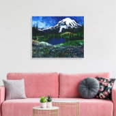 Mt Rainier Canvas Afdruk (Insitu (Woonkamer))