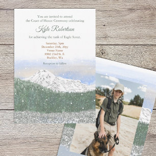 Mt. Rainier, Eagle Scout, Ceremonie van Eerbetoon Kaart