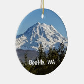 Mt. Rainier Keepomwille Keramisch Ornament (Rechts)