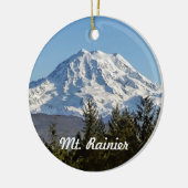 Mt. Rainier Keepomwille Keramisch Ornament (Links)