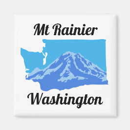 MT Rainier Magnet - Kleur Magneet
