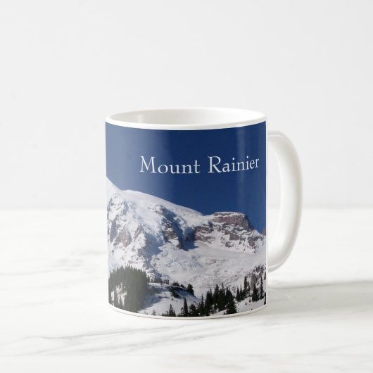 Mt. Rainier Mug à café (Devant droit)
