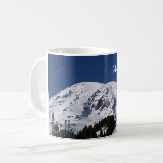 Mt. Rainier Mug à café (Devant gauche)