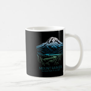 Mt. Rainier Nationaal Park Wandelen Kamperen Berg Koffiemok