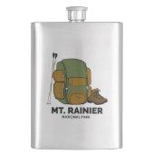 Mt. Rainier National Park Backpack Flacon (Voorkant)