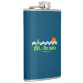 Mt. Rainier National Park Retro Heupfles (Rechts)