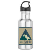 Mt. Rainier National Park Rustic Waterfles (Voorkant)