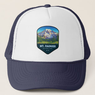 Mt. Rainier National Park Schild Trucker Pet