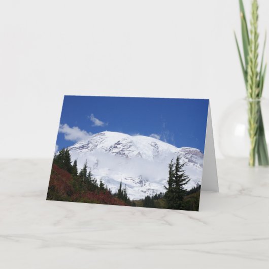 Mt Rainier Note Kaart (Voorkant)