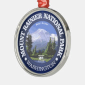 Mt Rainier NP Metalen Ornament (Links)