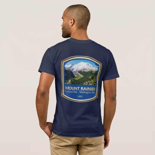 MT Rainier NP (PF1) T-shirt (Achterkant volledig)