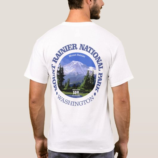 Mt Rainier NP T-shirt (Achterkant)