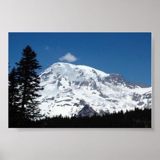 MT RAINIER POSTER (Voorkant)