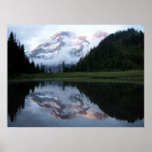 Mt. Rainier Poster (Voorkant)