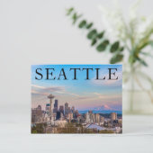 Mt. Rainier | Seattle, Washington Briefkaart (Staand voorkant)
