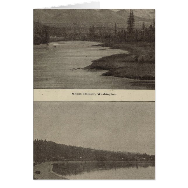 Mt Rainier Steilacoom Beach (Voorkant)