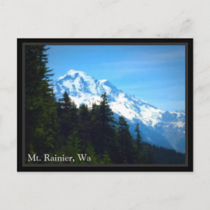 Mt. Rainier, WA Briefkaart
