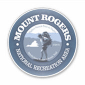 Mt Rogers NRA (BG) Sticker (Voorkant)