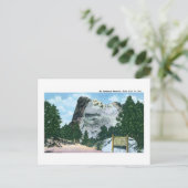Mt. Rushmore, Black Hills, South Dakota Briefkaart (Staand voorkant)