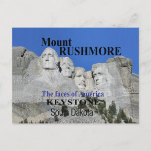 Mt. Rushmore Briefkaart