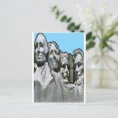Mt Rushmore Briefkaart (Staand voorkant)