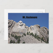 Mt. Rushmore Briefkaart (Voorkant / Achterkant)
