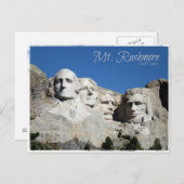 Mt. Rushmore Briefkaart (Voorkant / Achterkant)