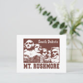 Mt. Rushmore Briefkaart (Staand voorkant)
