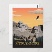 Mt. Rushmore, Briefkaart South Dakota (Voorkant / Achterkant)