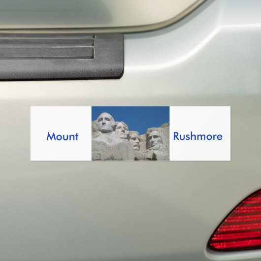 Mt. Rushmore Bumpersticker (Op auto)