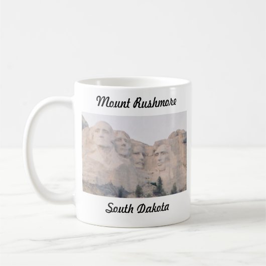 Mt. Rushmore Koffiemok (Links)
