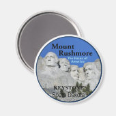 Mt. Rushmore Magnet Magneet (Voorkant / Achterkant)