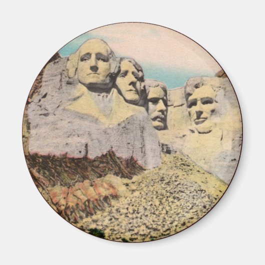 Mt. Rushmore Magnet Magneet (Voorkant)