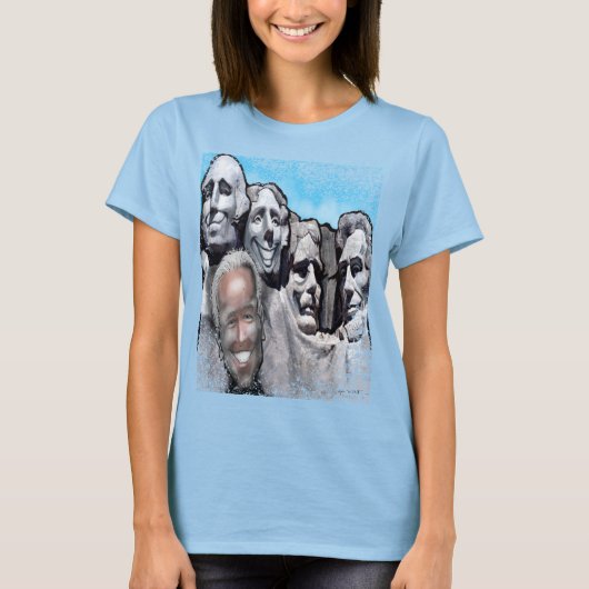 Mt. Rushmore met Biden T-Shirt (Voorkant)