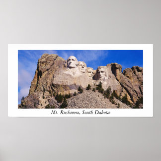 mt. rushmore, Mt. Rushmore, South Dakota Poster