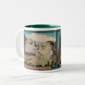 Mt. Rushmore Mug de café (Devant gauche)