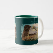 Mt. Rushmore Painted Coffee Mug (Devant droit)