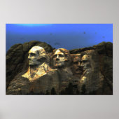 mt rushmore poster (Voorkant)
