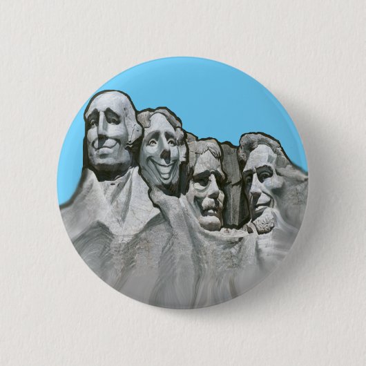 Mt Rushmore Ronde Button 5,7 Cm (Voorkant)