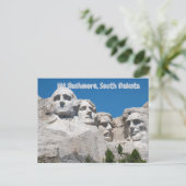 Mt Rushmore, South Dakota - Briefkaart (Staand voorkant)