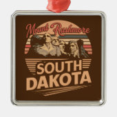 Mt. Rushmore South Dakota Metalen Ornament (Voorkant)