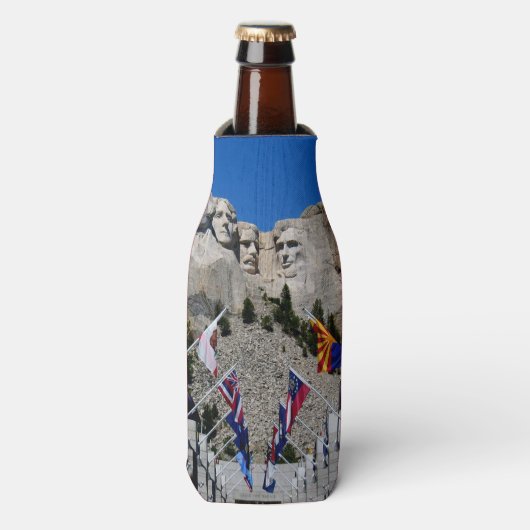  Mt Rushmore Souvenir Flesjeskoeler (Fles Voorkant)