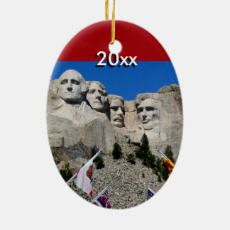 Mt Rushmore Souvenir Keramisch Ornament