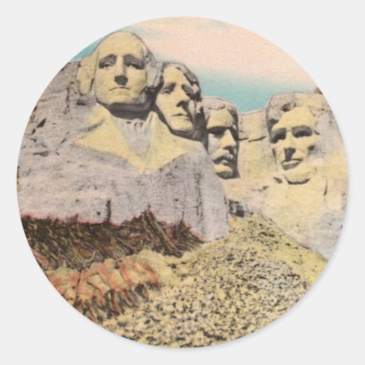 Mt. Rushmore Sticker (Voorkant)