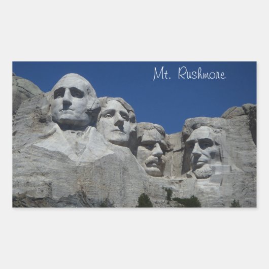 Mt Rushmore stickers (Voorkant)