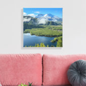 Mt. Saint Helens 10 x 10 gewikkeld doek Canvas Afdruk (Insitu (Woonkamer))