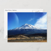Mt. Shasta, CA Briefkaart (Voorkant / Achterkant)