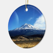 Mt. Shasta, CA Keramisch Ornament (Links)
