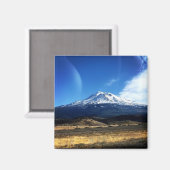 Mt. Shasta, CA Magneet (Voorkant / Achterkant)