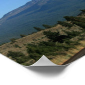 Mt. Shasta California - Volcano Poster (Hoek)